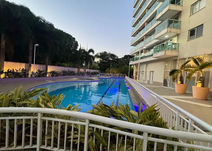 Riostay Suite Com Varanda Ao Lado Do Riocentro Farmasi Arena Parque Olimpico Globo Projac